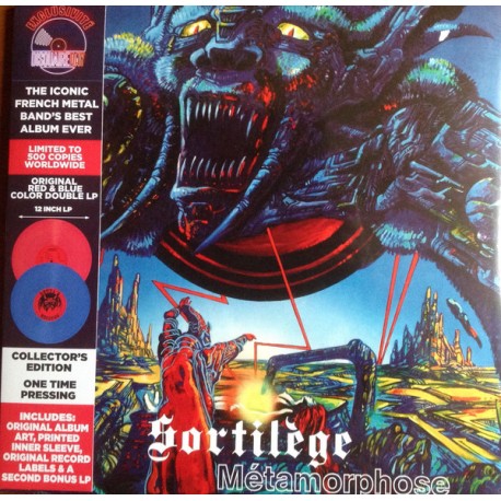 Sortilège ‎– Métamorphose - Double LP Vinyl Album - RSD 2019 - Coloured Edition