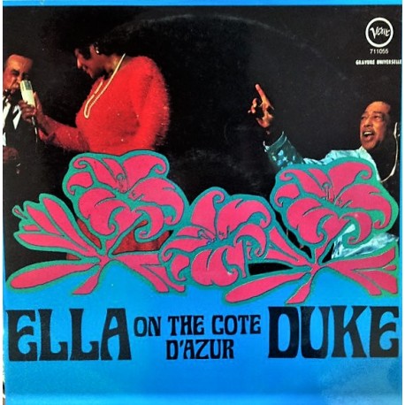 Ella Fitzgerald / Duke Ellington ‎– Ella & Duke At The Côte D'Azur - LP Vinyl Album Occasion