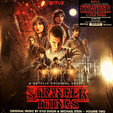 Kyle Dixon & Michael Stein – Stranger Things - Volume Two - Netflix Original Series - Double LP Vinyl Album Coloured