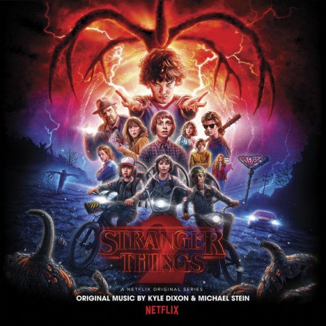 Kyle Dixon & Michael Stein – Stranger Things 2 - Netflix Original Series - Double LP Vinyl Album Coloured
