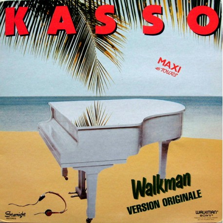 Kasso ‎– Walkman - Maxi Vinyl 12 inches - Italo Disco