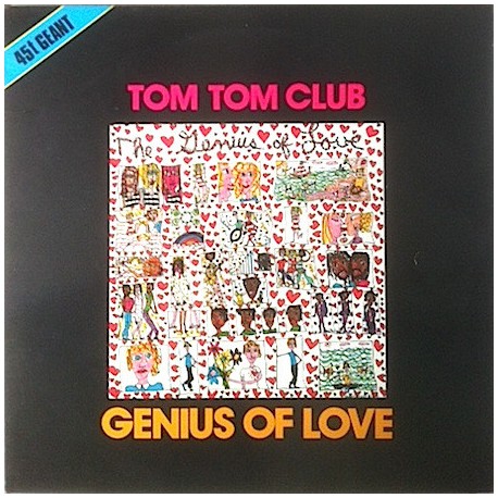 Tom Tom Club ‎– Genius Of Love - Maxi Vinyl 12 inches 