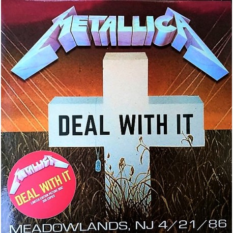 Metallica ‎– Deal With It - LP Vinyl Album - Limited Edition Picture Disc