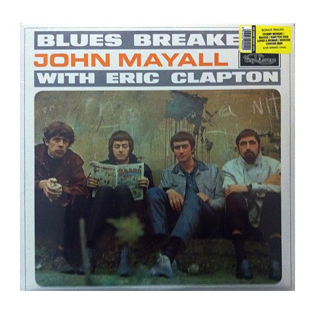 John Mayall & The Bluesbreakers ‎– Blues Breakers With Eric Clapton - LP Vinyl Album