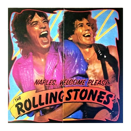 The Rolling Stones ‎– Naples, Welcome Please... The Rolling Stones - Double LP Vinyl Album Numbered