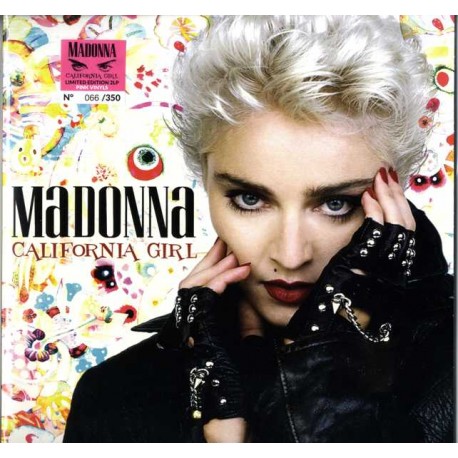 Madonna ‎– California Girl - Double LP Vinyl Album Coloured 