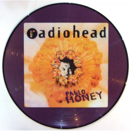 Radiohead ‎– Pablo Honey - LP Vinyl Album Picture Disc