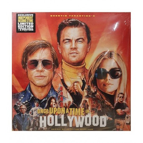 Tarantino - Once Upon A Time...In Hollywood - Double LP Vinyl Album Coloured Orange + Posters - Limited Edition