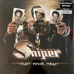 Sniper – Trait Pour Trait - Double LP Vinyl Album + Free Download - Rap Français 