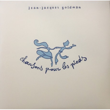 Jean-Jacques Goldman ‎– Chansons Pour Les Pieds - Double LP Vinyl Album - Coloured White