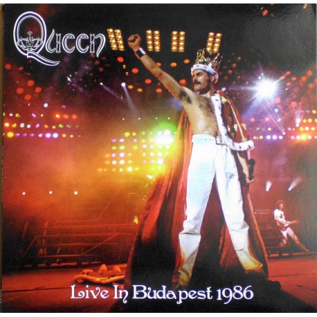 Queen ‎– Live In Budapest 1986 - Double LP Vinyl Album - 'Magic Tour' at Népstadion